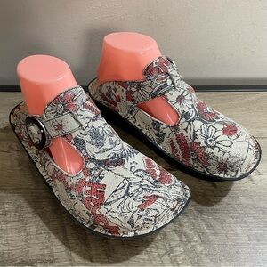 Women's ALEGRIA Comic Dick Tracy PG LITE Slip-On PLATFORM Mule CLOG Shoes  37